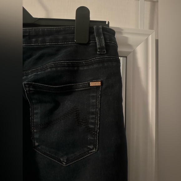 Max Dark Denim Washed Skinny Jean Pants Bottoms Women 8 New - Picture 4 of 4